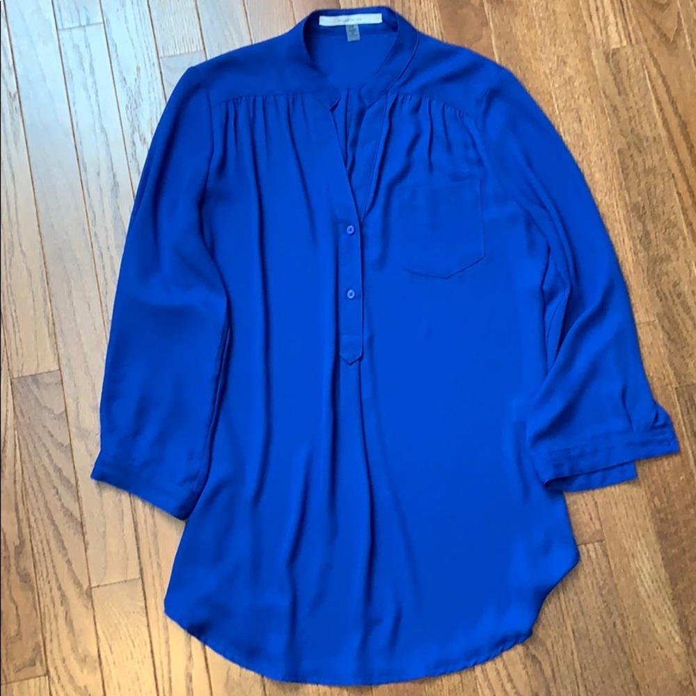 Split Neck Blouse - image 2